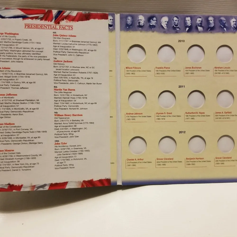 US Presidential Dollars 2007 onwards holder - Picture 6 of 6